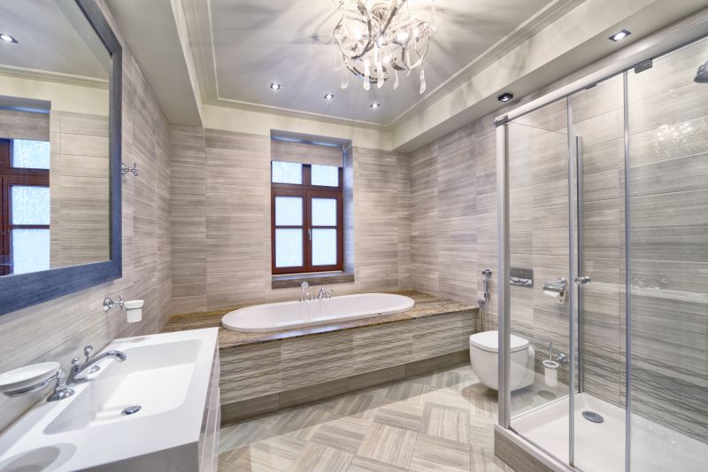 Elegant Bathtub to Shower Conversion
